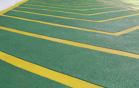 防滑坡道環氧地坪的施工工藝是什么？